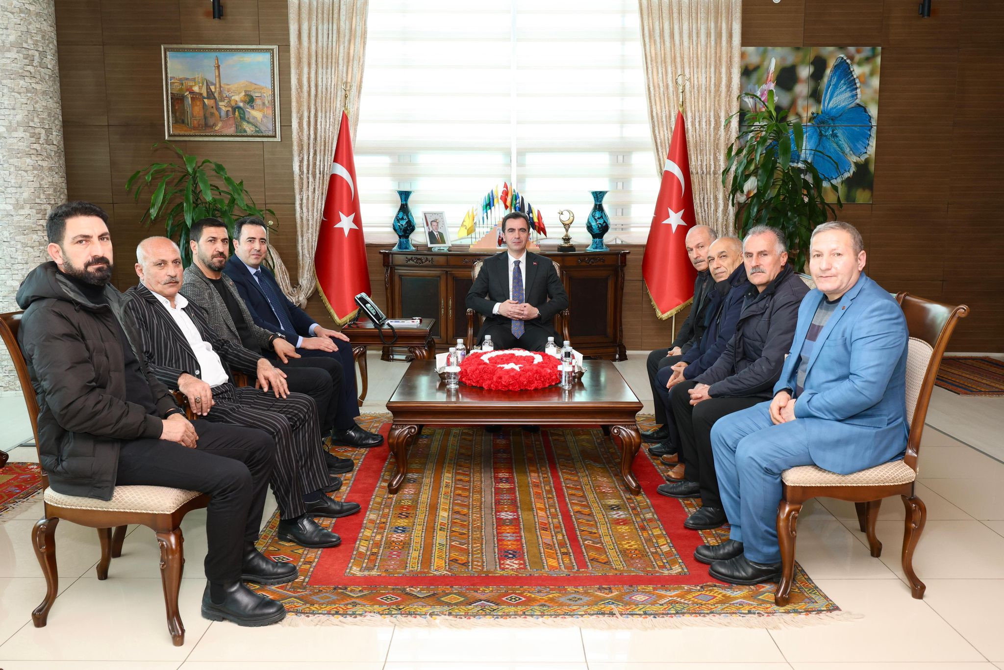 Bitlis Valisi Ahmet Karakaya ziyareti