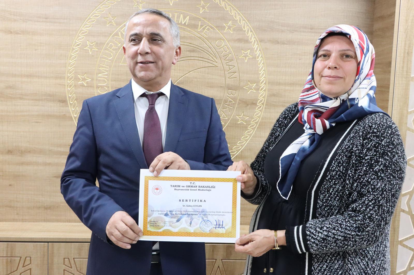 Gaziantep sertifika töreni 2